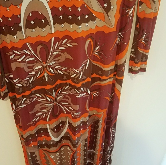Vintage silk gown Emilio Pucci - Picture 5 of 5